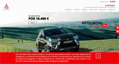 Desktop Screenshot of mitsubishicanarias.com